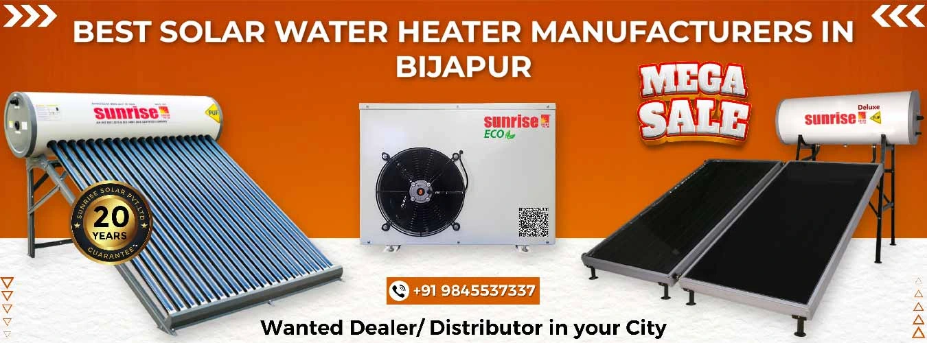 Best Solar Water Heater Manufacturers in Bijapur