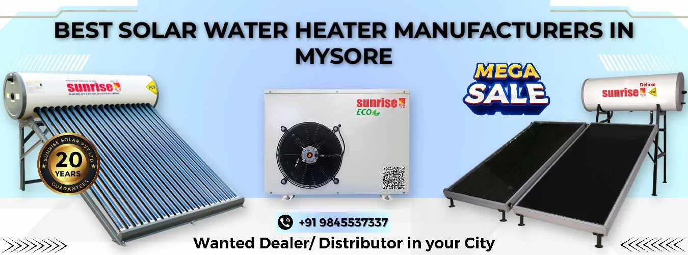 Best Solar Water Heater Manufacturers in Mysore