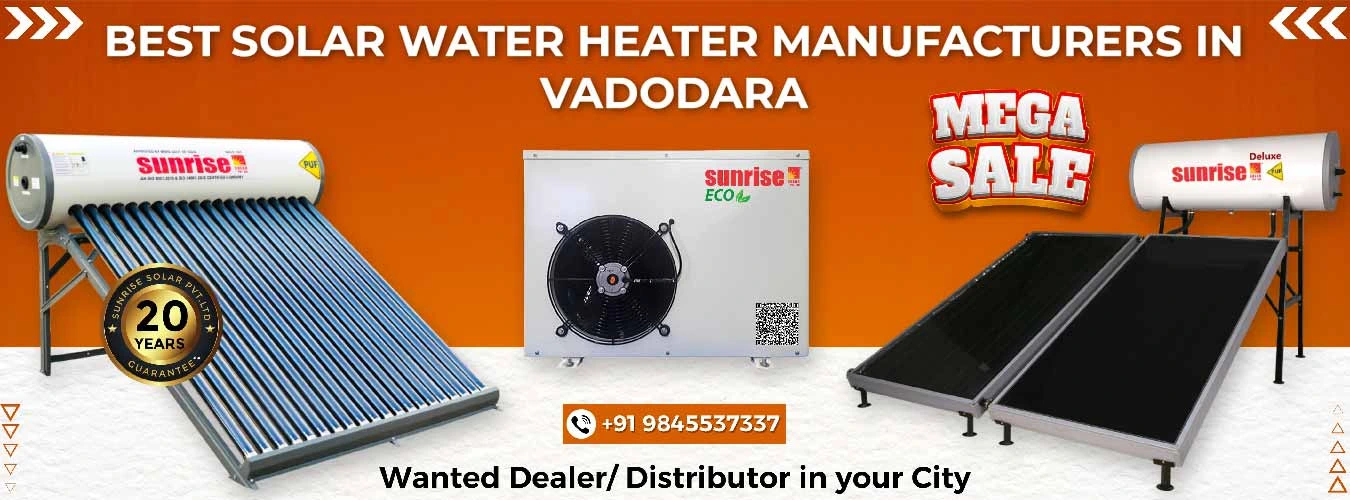 Best Solar Water Heater Manufacturers in Vadodara