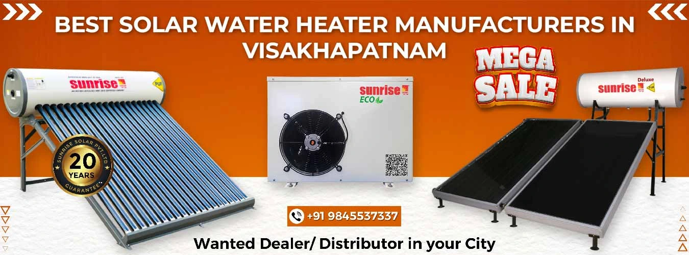 Best Solar Water Heater Manufacturers in Visakhapatnam
